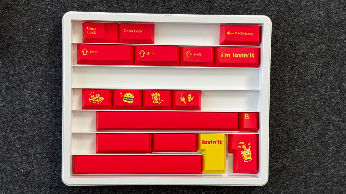McDonalds Keycap Set PBT