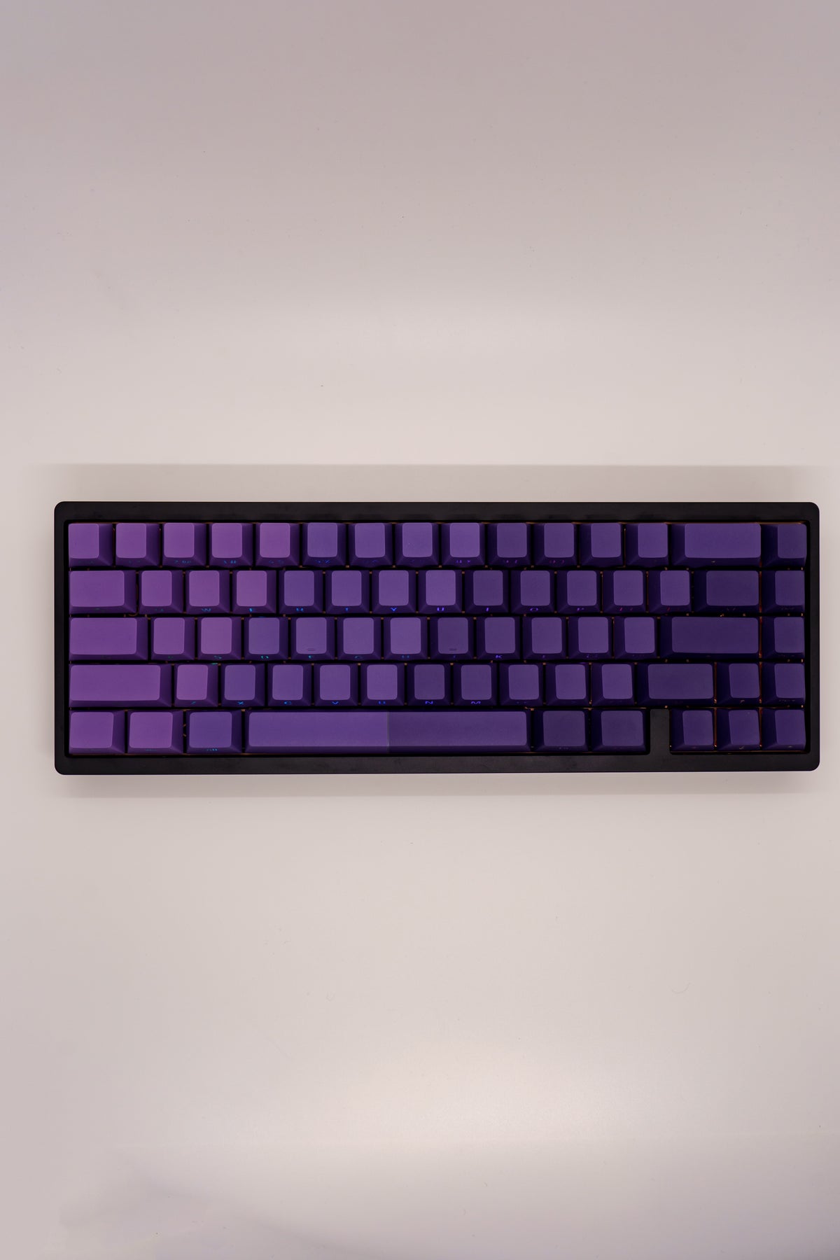 Purple Storm Lucky65 V2 65% Aluminum Mechanical Keyboard (Outemu Maple Leaf Tactile)