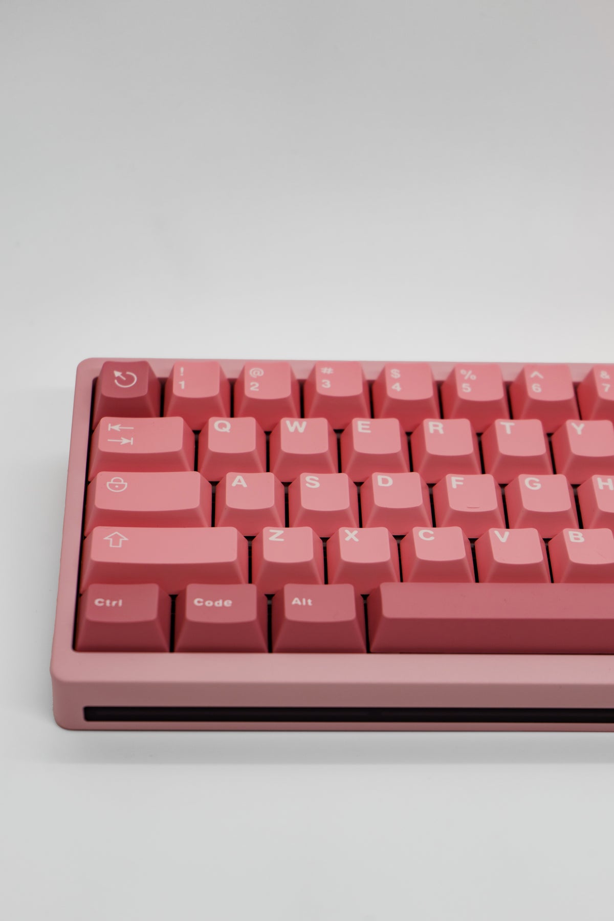 Rose Lemonade Nut65 65% Aluminum Mechanical Keyboard (WS Morandi Linear)