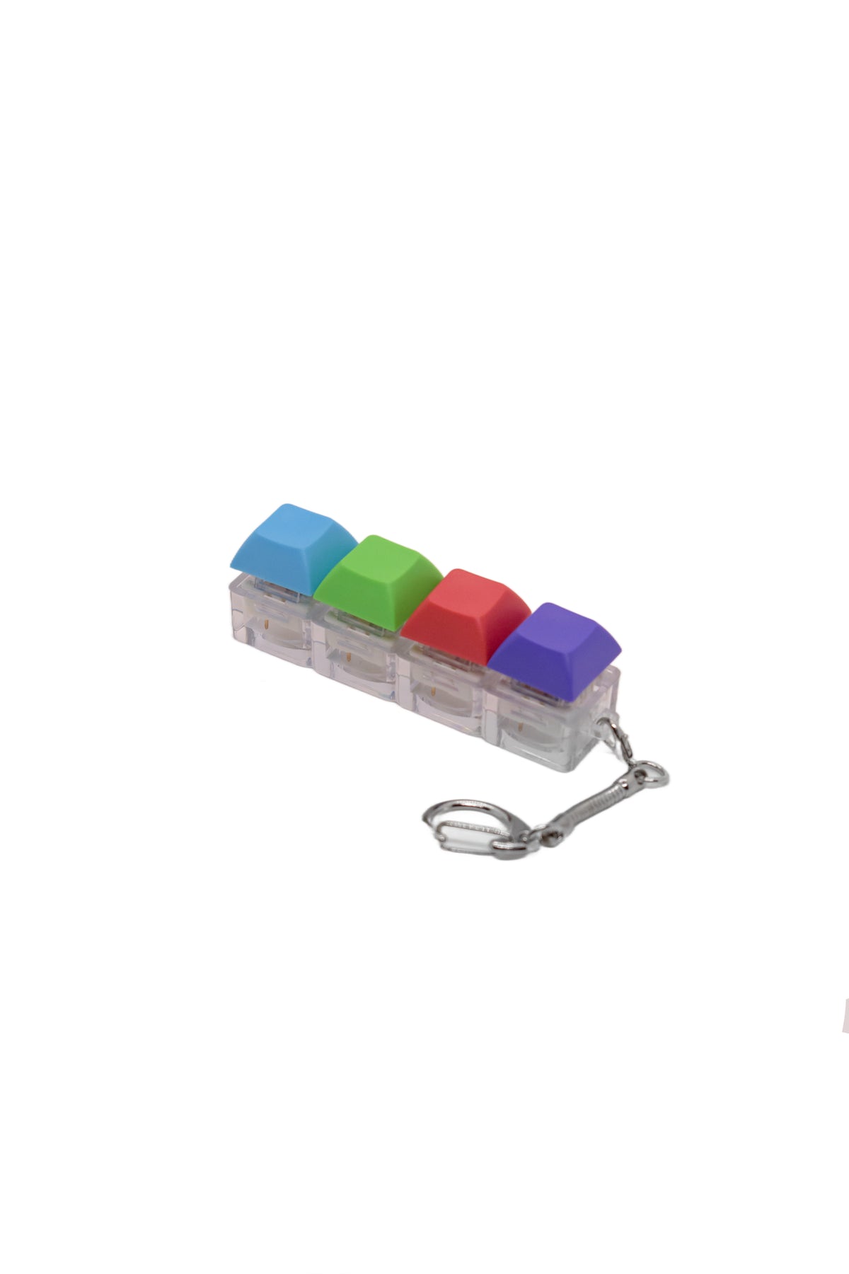 TypeHero Clicky Fidget Keychain Антистрес Играчка за Кликане на Воля - TypeHero