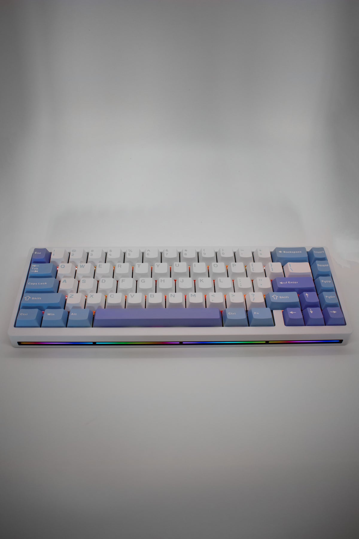 Pastel Fairytales NUT65 – 65-Key Fully Custom Mechanical Keyboard (Maple Leaf Tactile)