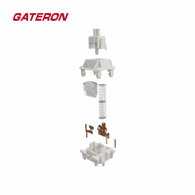 Gateron Smoothie Full POM Linear Switches Суичове за Механична Клавиатура (кутия х35 броя) - TypeHero