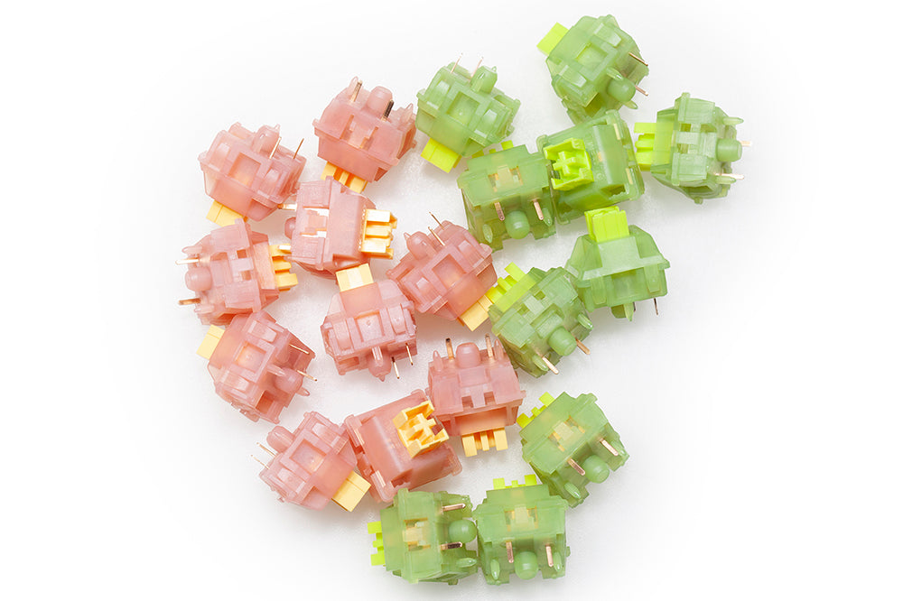 Outemu Silent Peach / Silent Lemon v3 – Silent Mechanical Switches 10 pcs