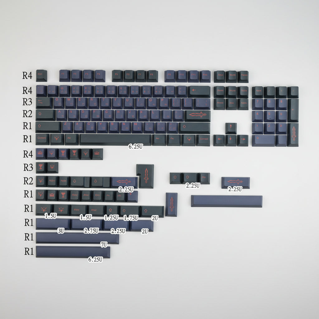 Alter Clone PBT Keycaps Cherry Profile