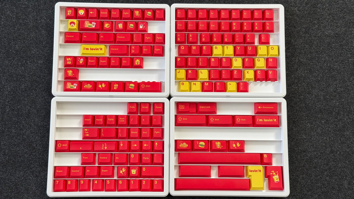 McDonalds Keycap Set PBT