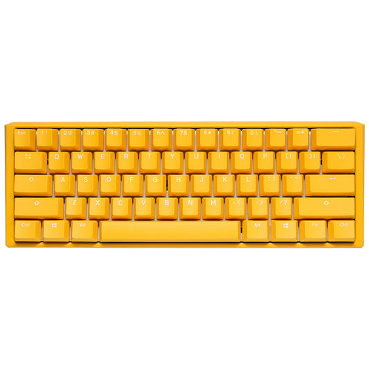 Ducky One 3 Mini 60% Yellow с Cherry MX Brown Тактилни Суичове - TypeHero