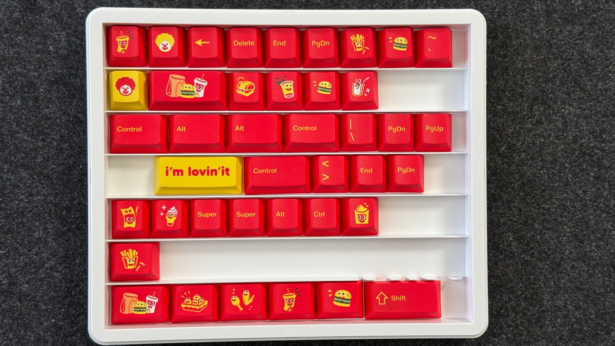 McDonalds Keycap Set PBT