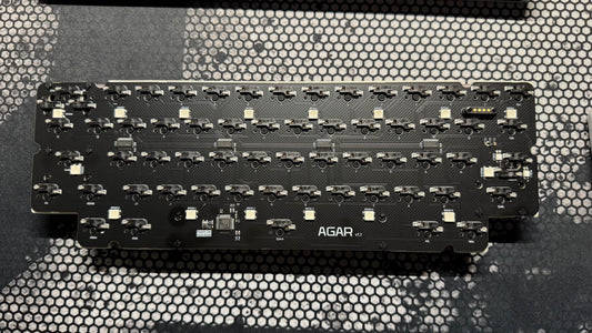 KBDFans Agar Stone Wash Black HHKB Barebone Kit