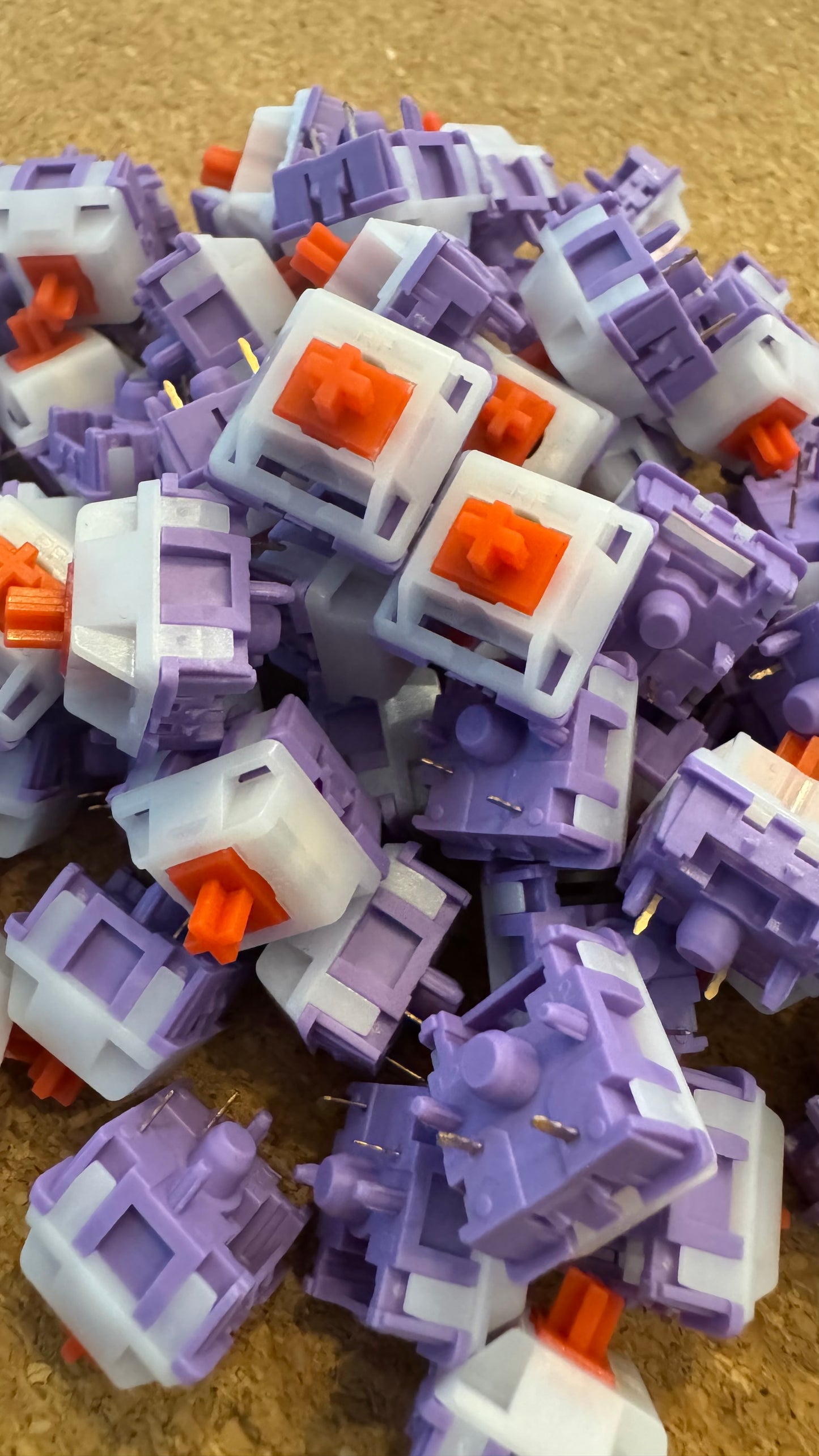 HMX Grape Soda Poppy Tactile x70 pieces