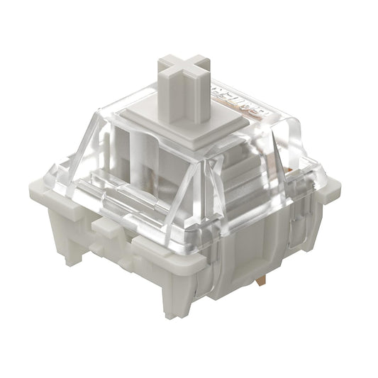 Gateron G Pro 2.0 White Суичове за Механична Клавиатура (90 броя) 3-pin - TypeHero