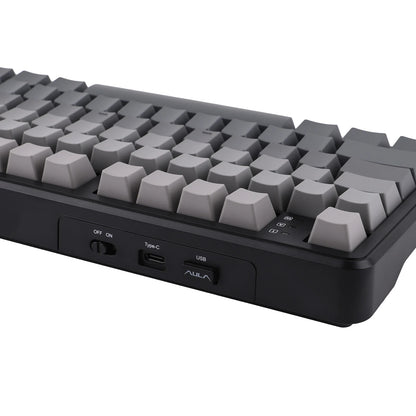 AULA F108 Pro – Full-Size Механична Клавиатура с Екран и Контролен Бутон