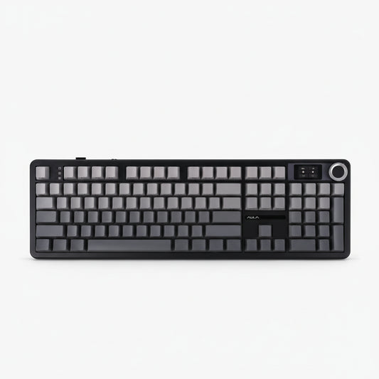 AULA F108 Pro – Full-Size Механична Клавиатура с Екран и Контролен Бутон