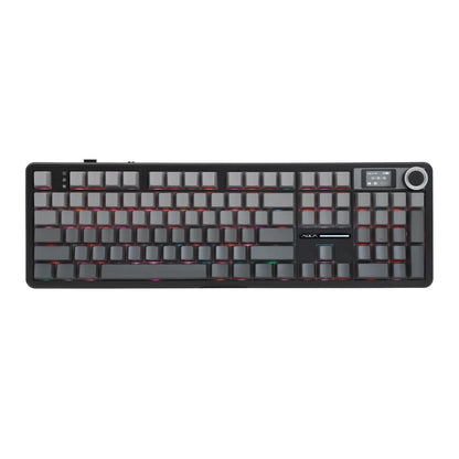 AULA F108 Pro – Full-Size Механична Клавиатура с Екран и Контролен Бутон