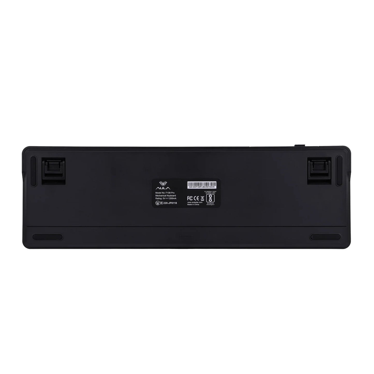 AULA F108 Pro – Full-Size Механична Клавиатура с Екран и Контролен Бутон