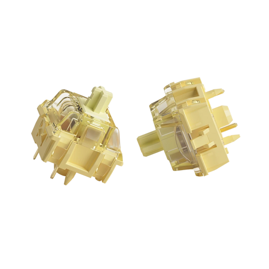 Akko Creamy Yellow Pro v5 Суичове (45 броя) за Механична Клавиатура 5-pin