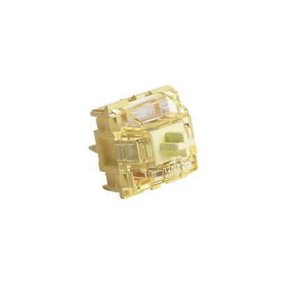 Akko Creamy Yellow Pro v5 Switches (45 pcs) for Mechanical Keyboard 5-pin