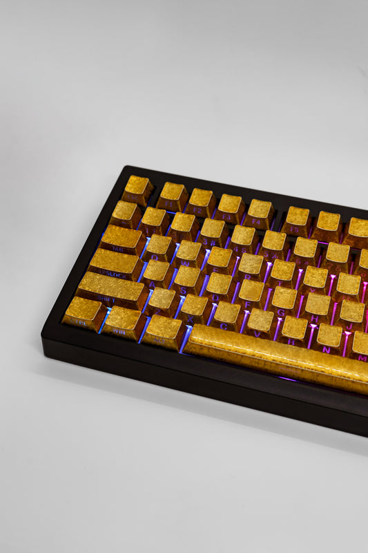 TypeHero Bling Edition GMK87 L – Механична Клавиатура с Clicky Blue Суичове