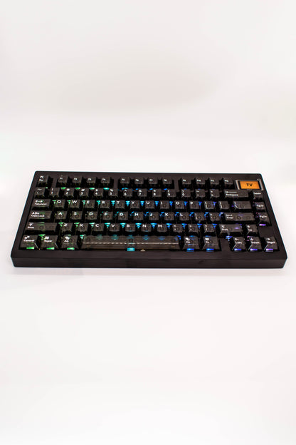 GMK81, 75% Компактна Механична Клавиатура с LCD Екран Custom Сглобка (VIA/QMK) (Custom Built) - TypeHero