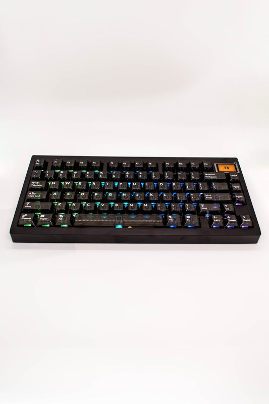 GMK81, 75% Компактна Механична Клавиатура с LCD Екран Custom Сглобка (VIA/QMK) (Custom Built) - TypeHero