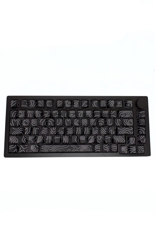 Monsgeek M1v5 x Akko Creamy Purple Pro / Akko Piano Pro v3 Linear (Pre-Built) 75% Aluminum Mechanical Keyboard (VIA) - TypeHero