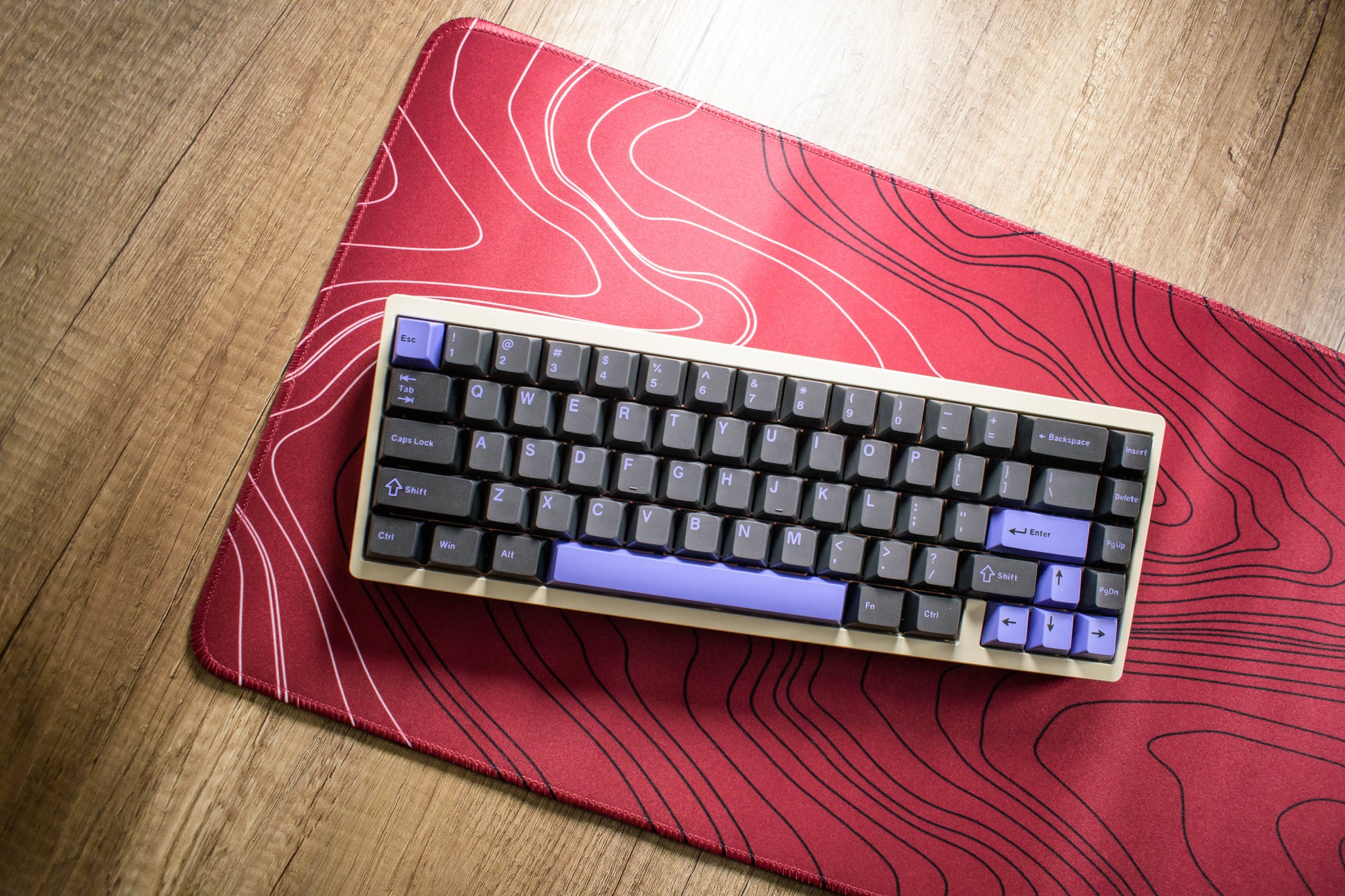 Desk Pad / Mouse Pad - Подложка за Бюро, Клавиатура и Мишка 800x300x3mm - TypeHero