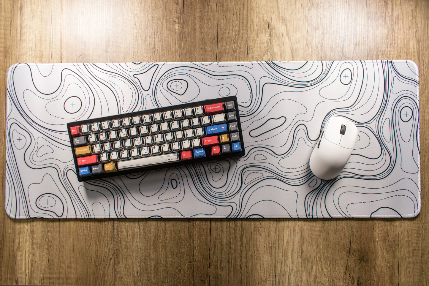 Desk Pad / Mouse Pad - Подложка за Бюро, Клавиатура и Мишка 800x300x3mm - TypeHero