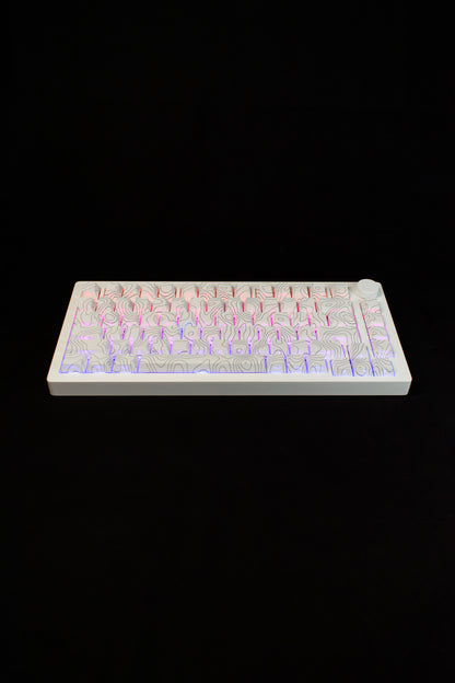 Monsgeek M1v5 x Akko Creamy Purple Pro / Akko Piano Pro v3 Linear (Pre-Built) 75% Aluminum Mechanical Keyboard (VIA) - TypeHero