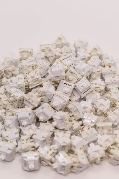 Feker White Marble Суичове за Механична Клавиатура 5-pin (10 броя) - TypeHero