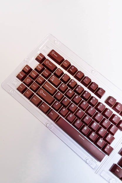 Red Wine PBT Капачки за Механична Клавиатура Cherry Profile - TypeHero