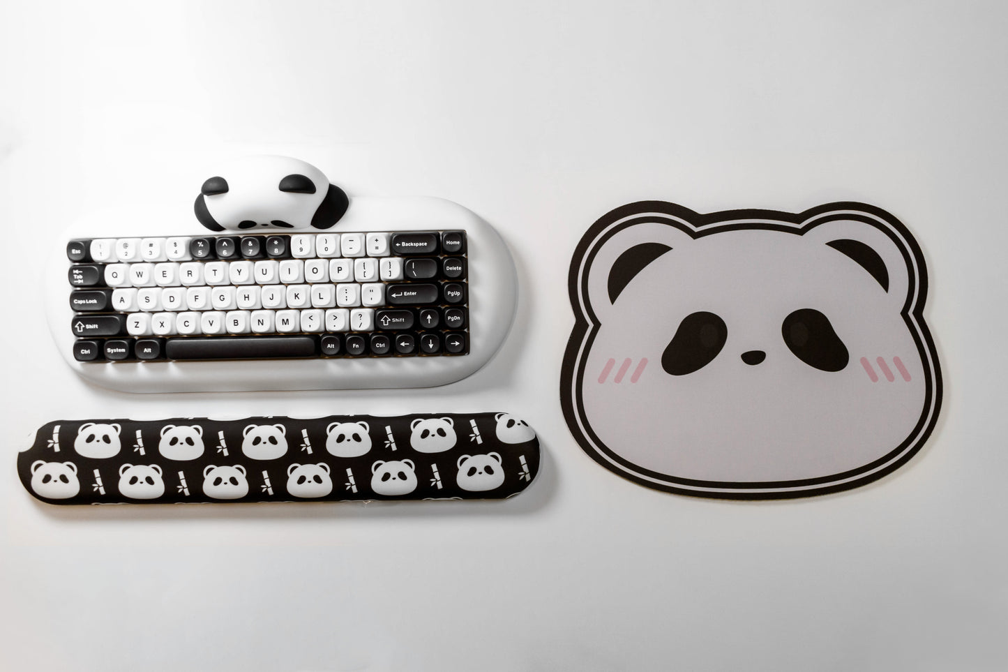 Yunzii Wrist Rest - Висококачествена Ергономична Поставка за Китки Panda / Cat - TypeHero