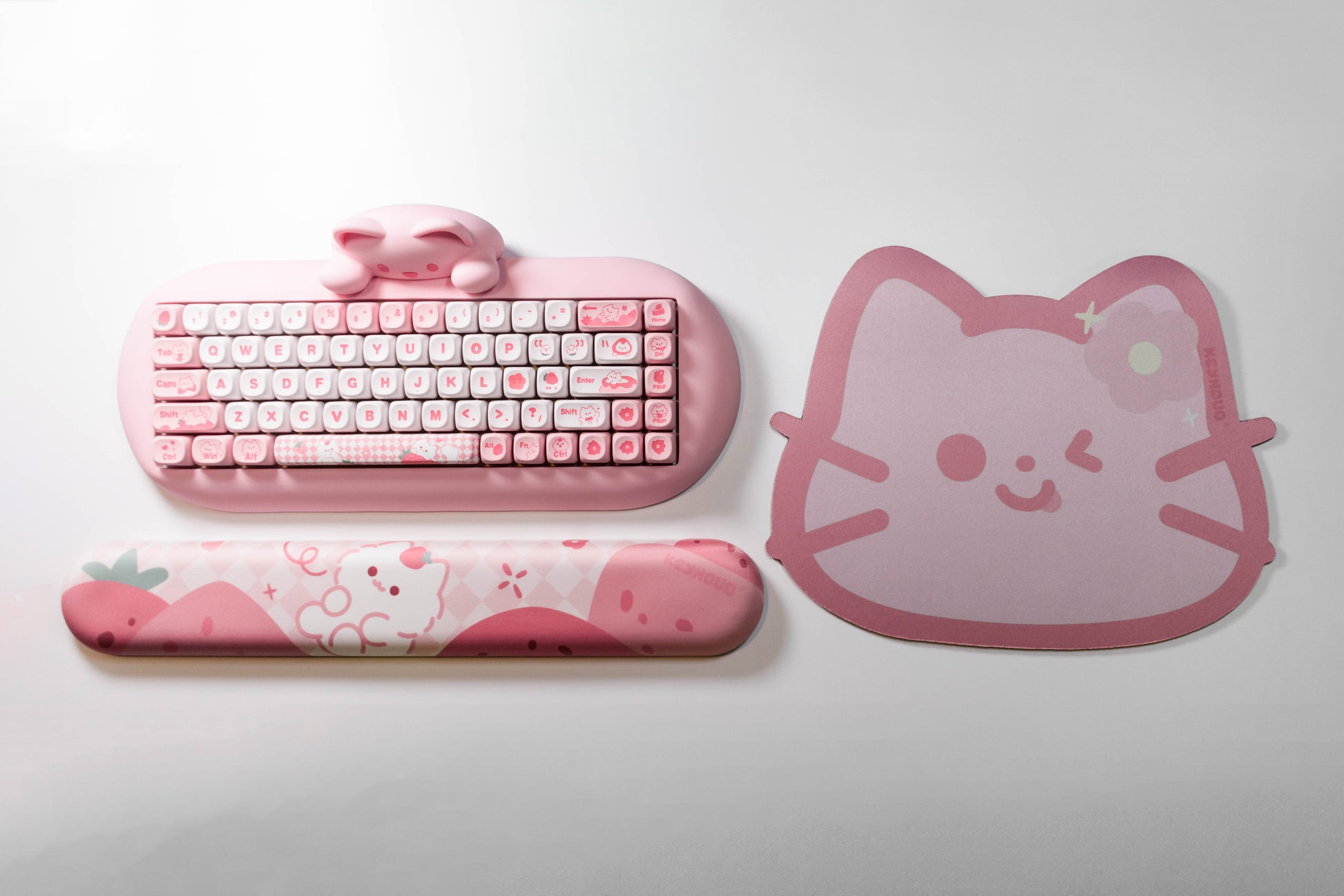 Yunzii Wrist Rest - Висококачествена Ергономична Поставка за Китки Panda / Cat - TypeHero
