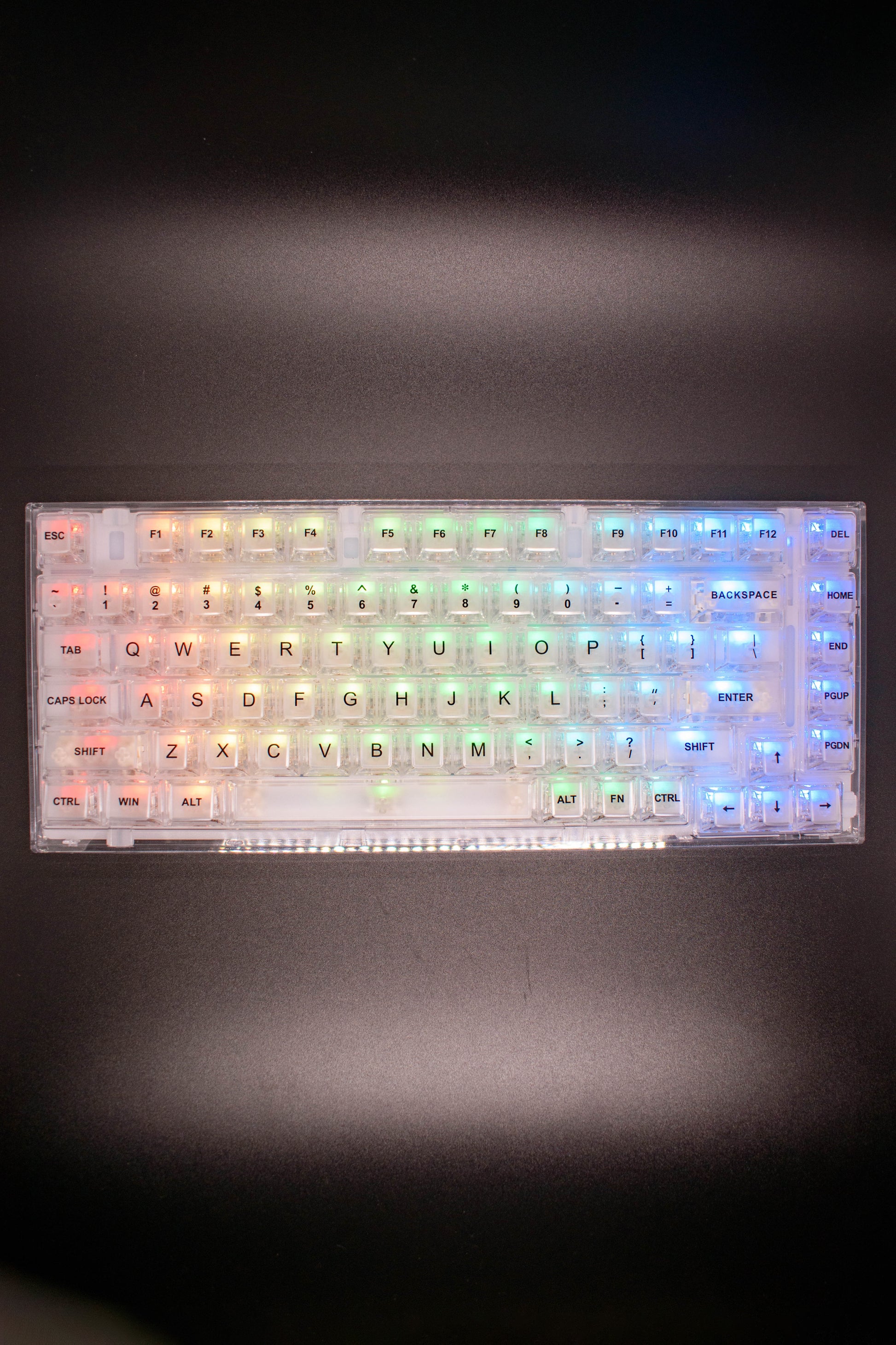Yunzii X75 Pro 75% Прозрачна Механична Клавиатура Готова Сглобка (Pre-Built) - TypeHero