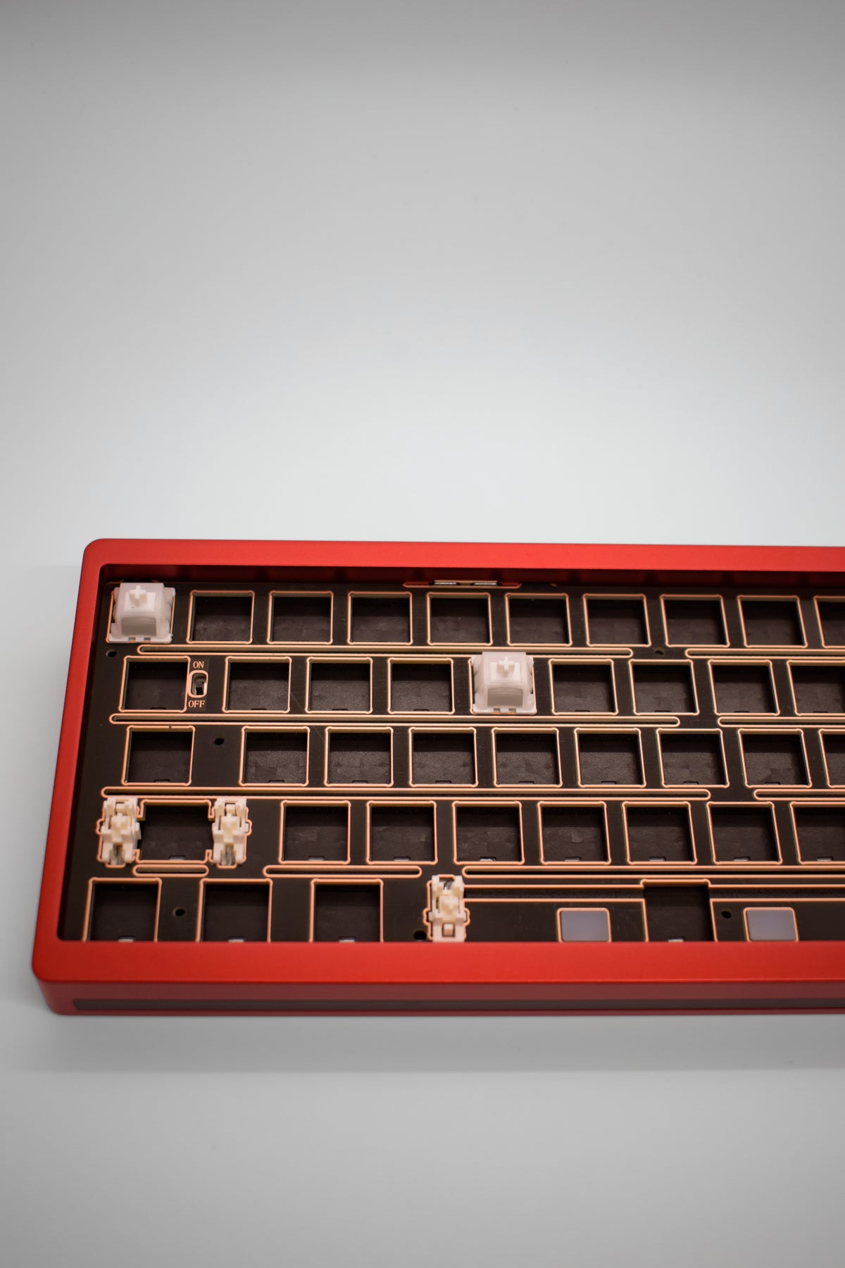 Nut65 65% Aluminum Mechanical Keyboard Kit Алуминиева Клавиатура (Barebones) - TypeHero