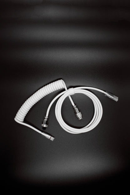 TypeHero Premium Coiled Навит Авиаторен Кабел USB-A към USB-C - TypeHero