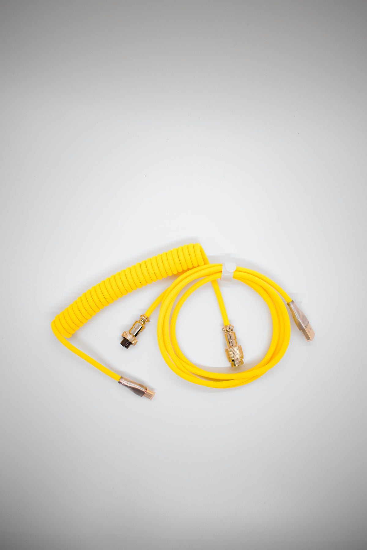 TypeHero Premium Coiled Навит Авиаторен Кабел USB-A към USB-C - TypeHero