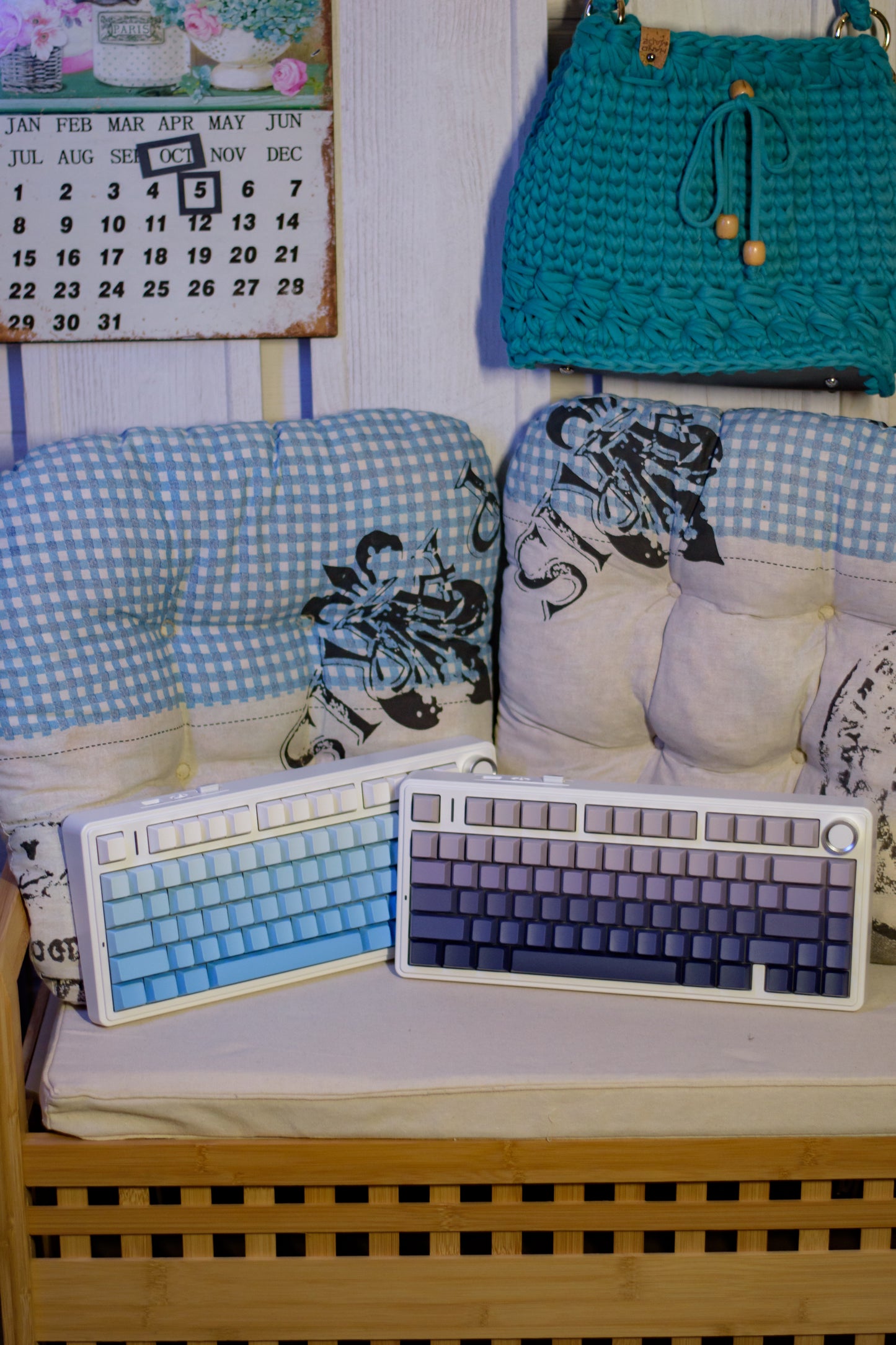 Aula F75 75% Механична Клавиатура с Копче за Регулиране на Звука (Pre-Built) - TypeHero