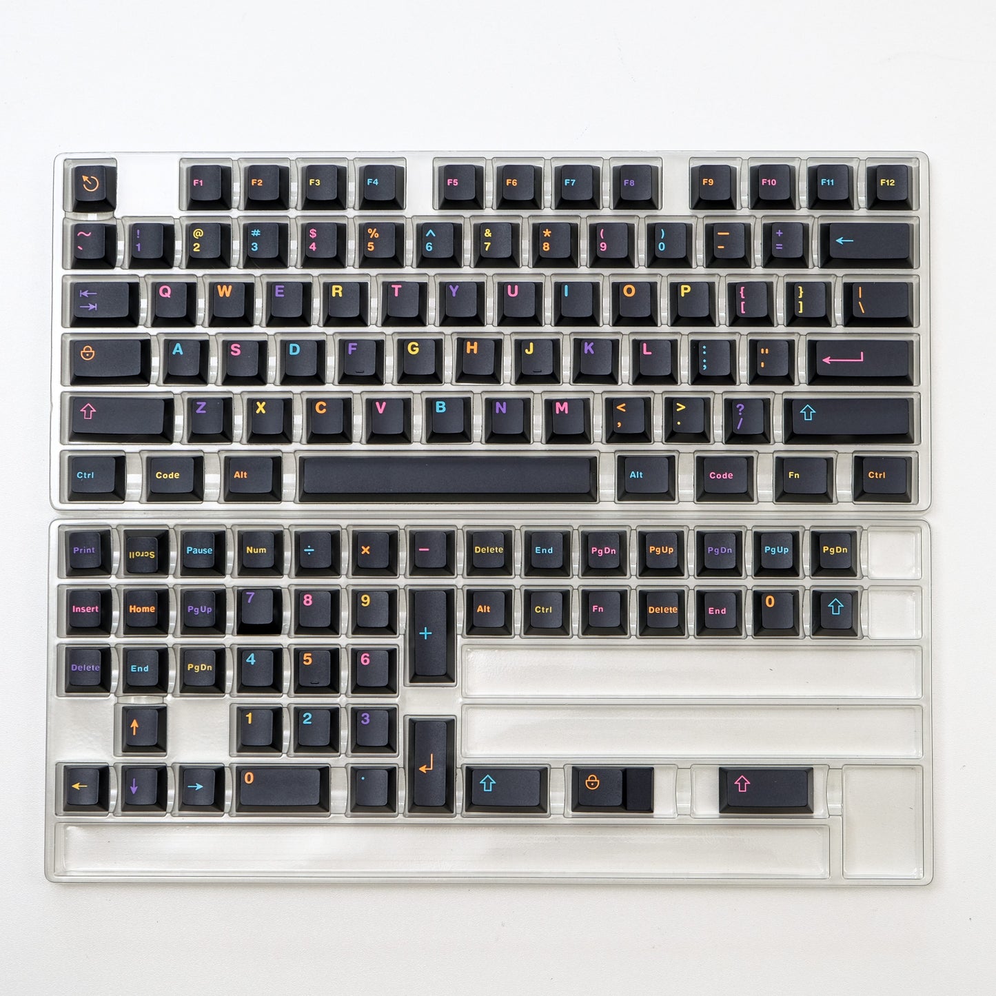 Underworld Black ABS Doubleshot Keycaps - TypeHero