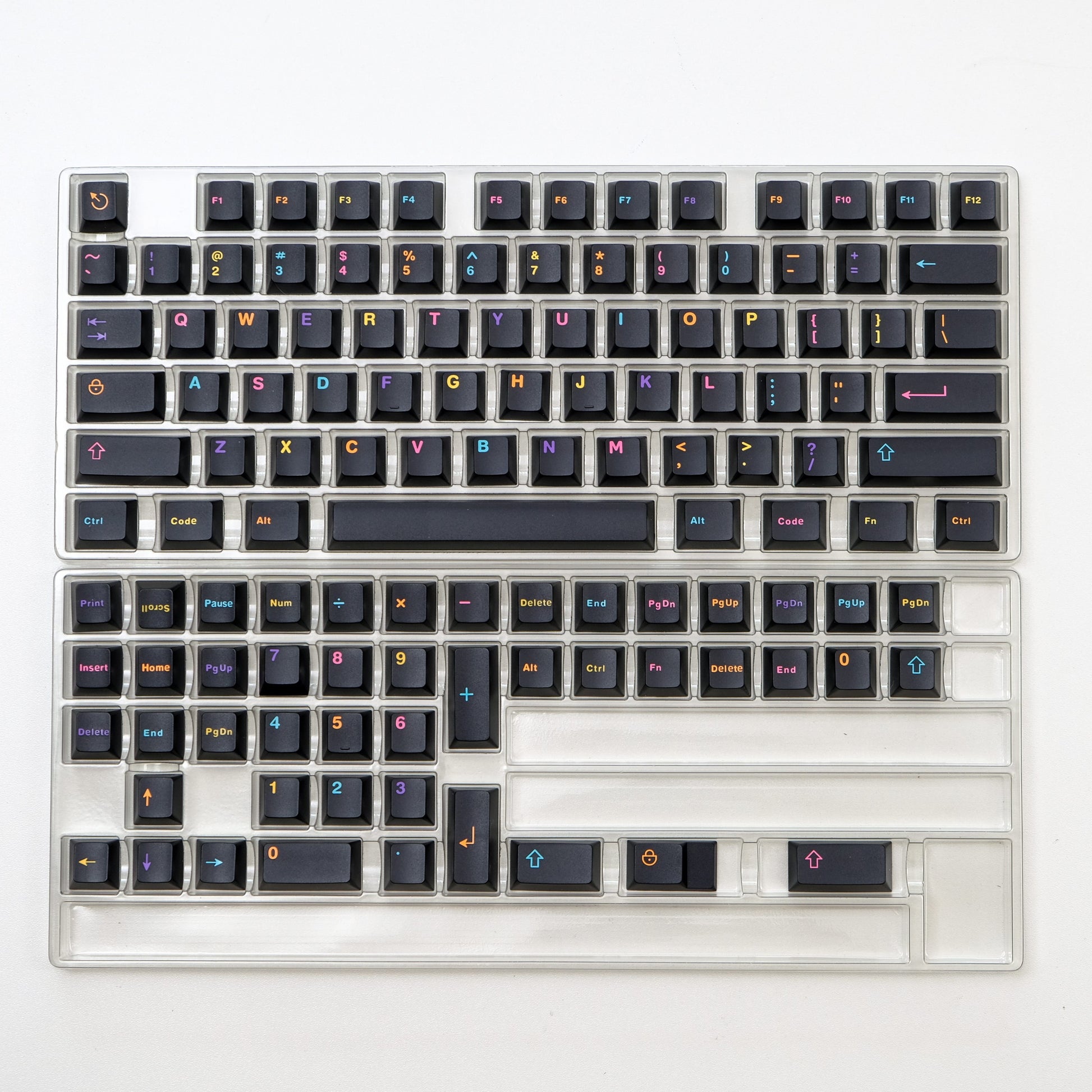 Underworld Black ABS Doubleshot Keycaps - TypeHero