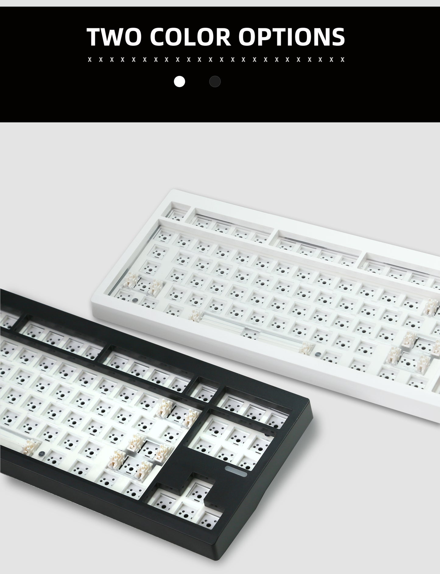 GMK87-L Barebones Mechanical Keyboard Безжична Механична Клавиатура (Само Основа) - TypeHero