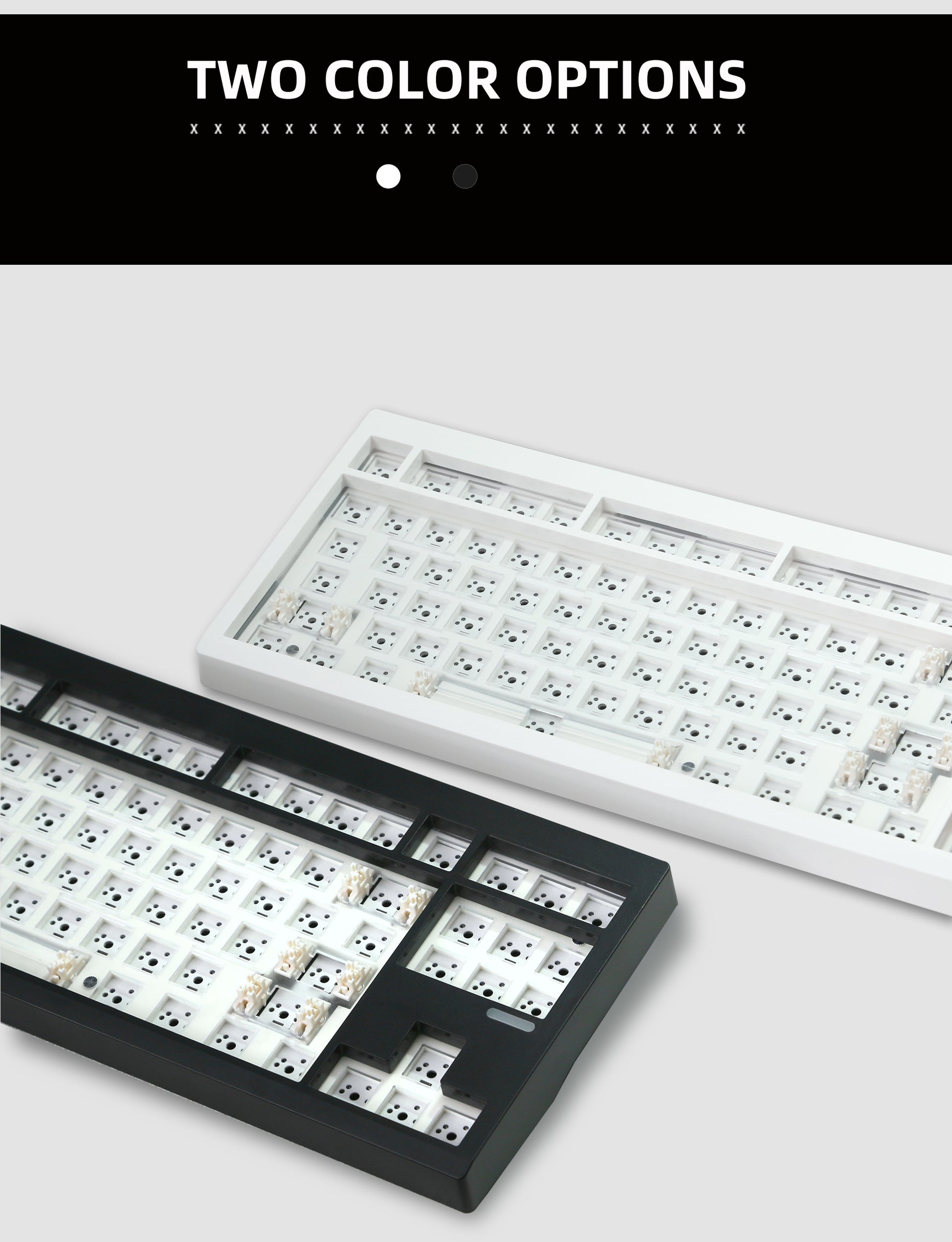 GMK87-L Barebones Mechanical Keyboard Безжична Механична Клавиатура (Само Основа) - TypeHero