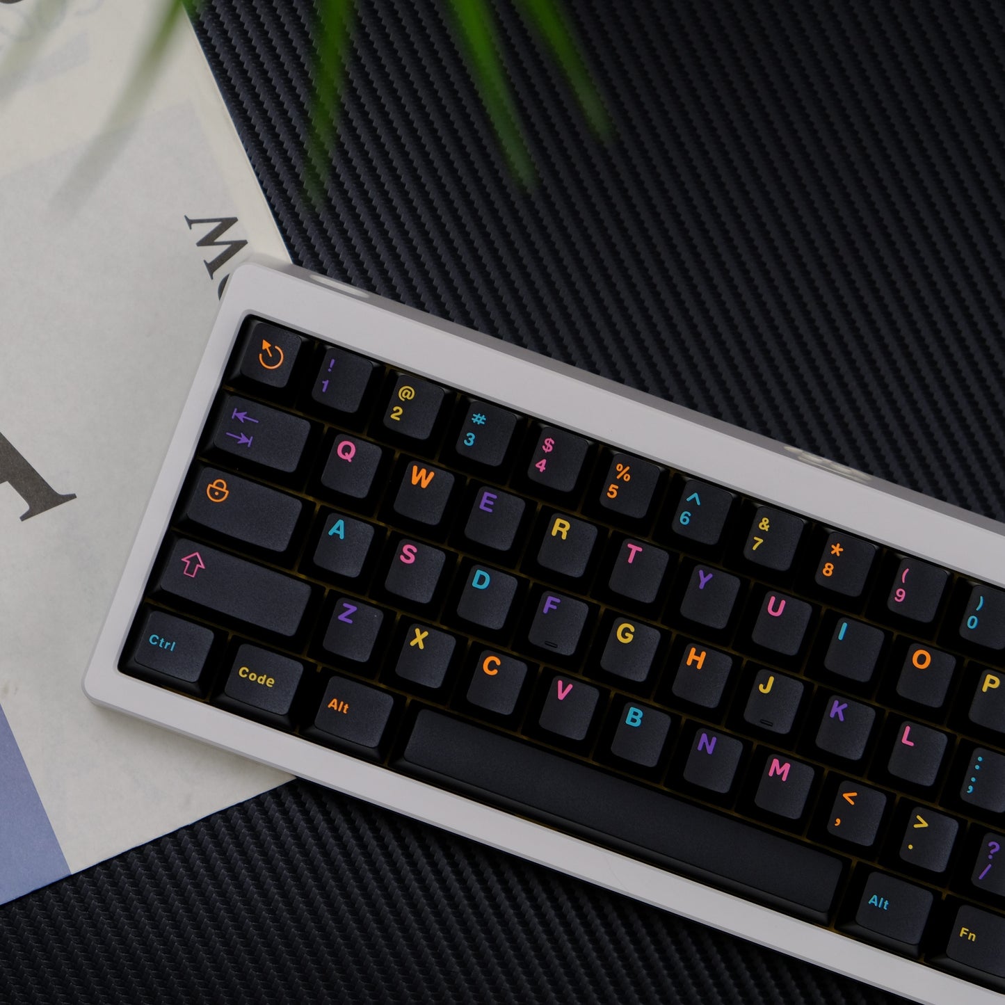 Underworld Black ABS Doubleshot Keycaps - TypeHero