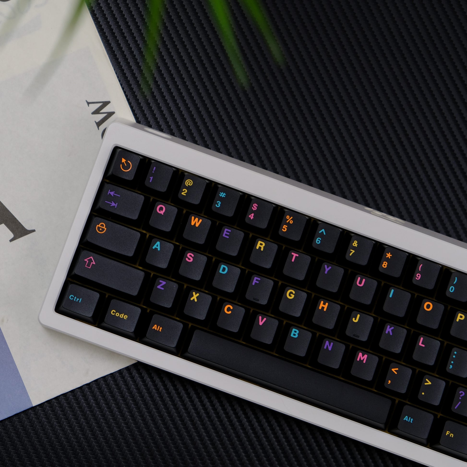 Underworld Black ABS Doubleshot Keycaps - TypeHero