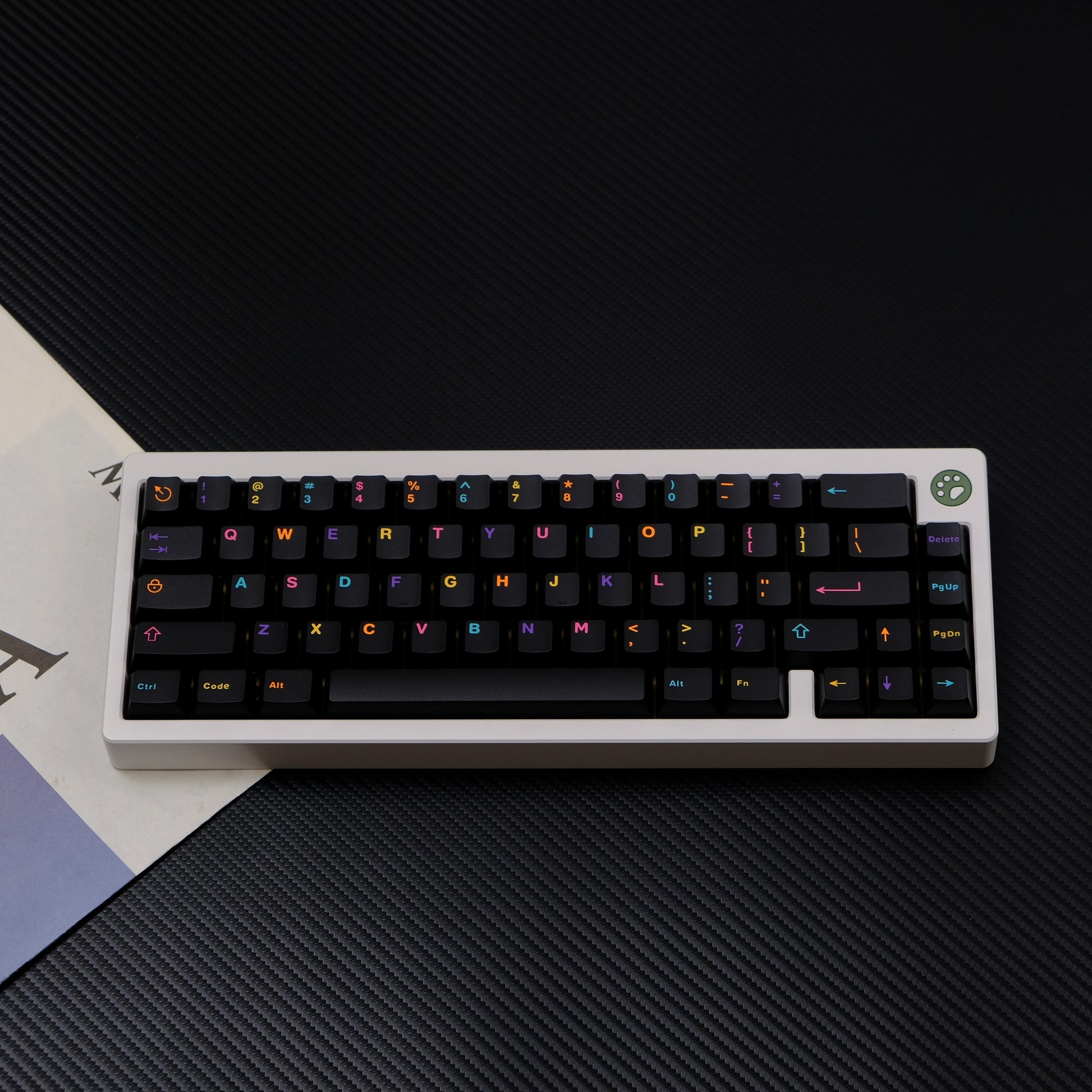 Underworld Black ABS Doubleshot Keycaps - TypeHero
