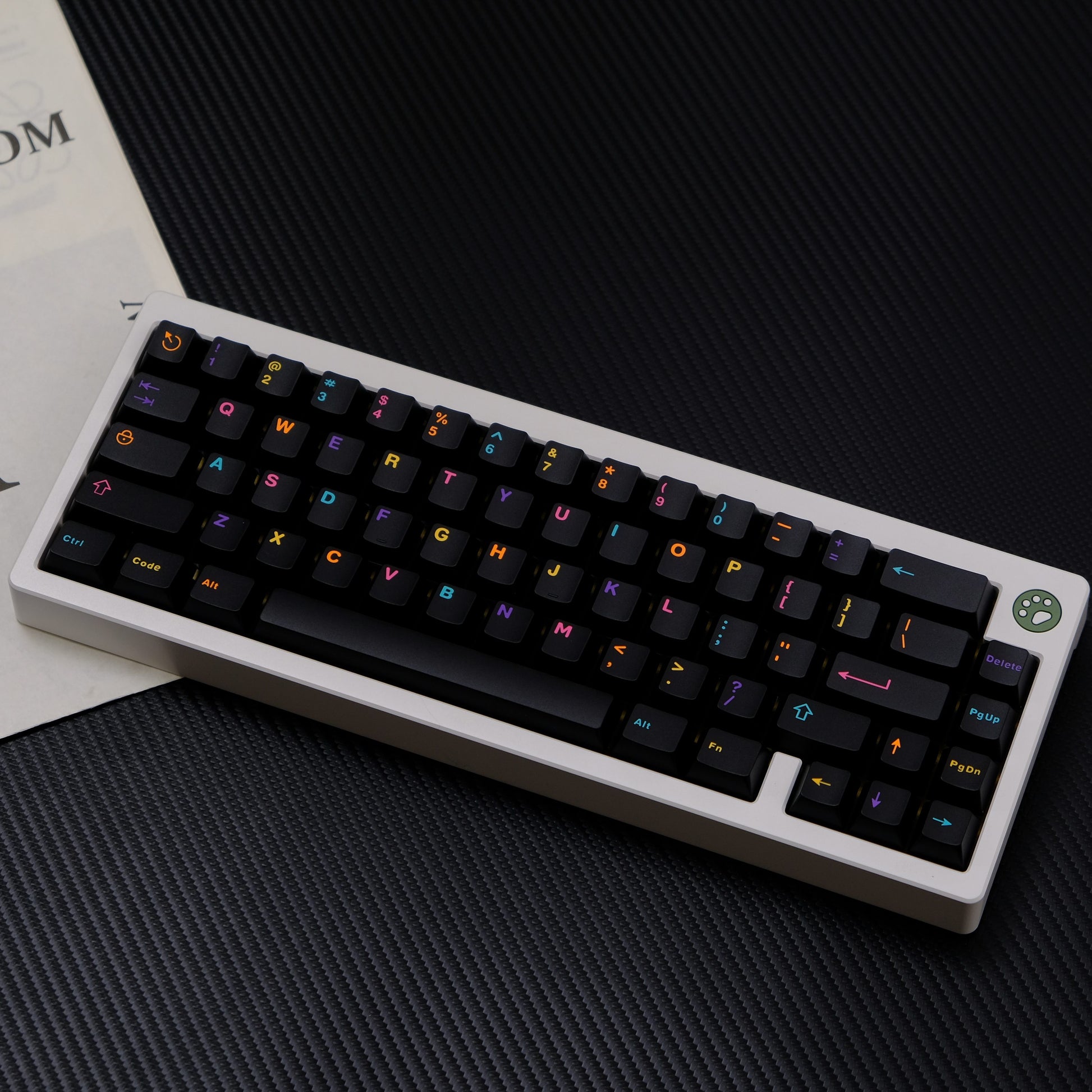 Underworld Black ABS Doubleshot Keycaps - TypeHero