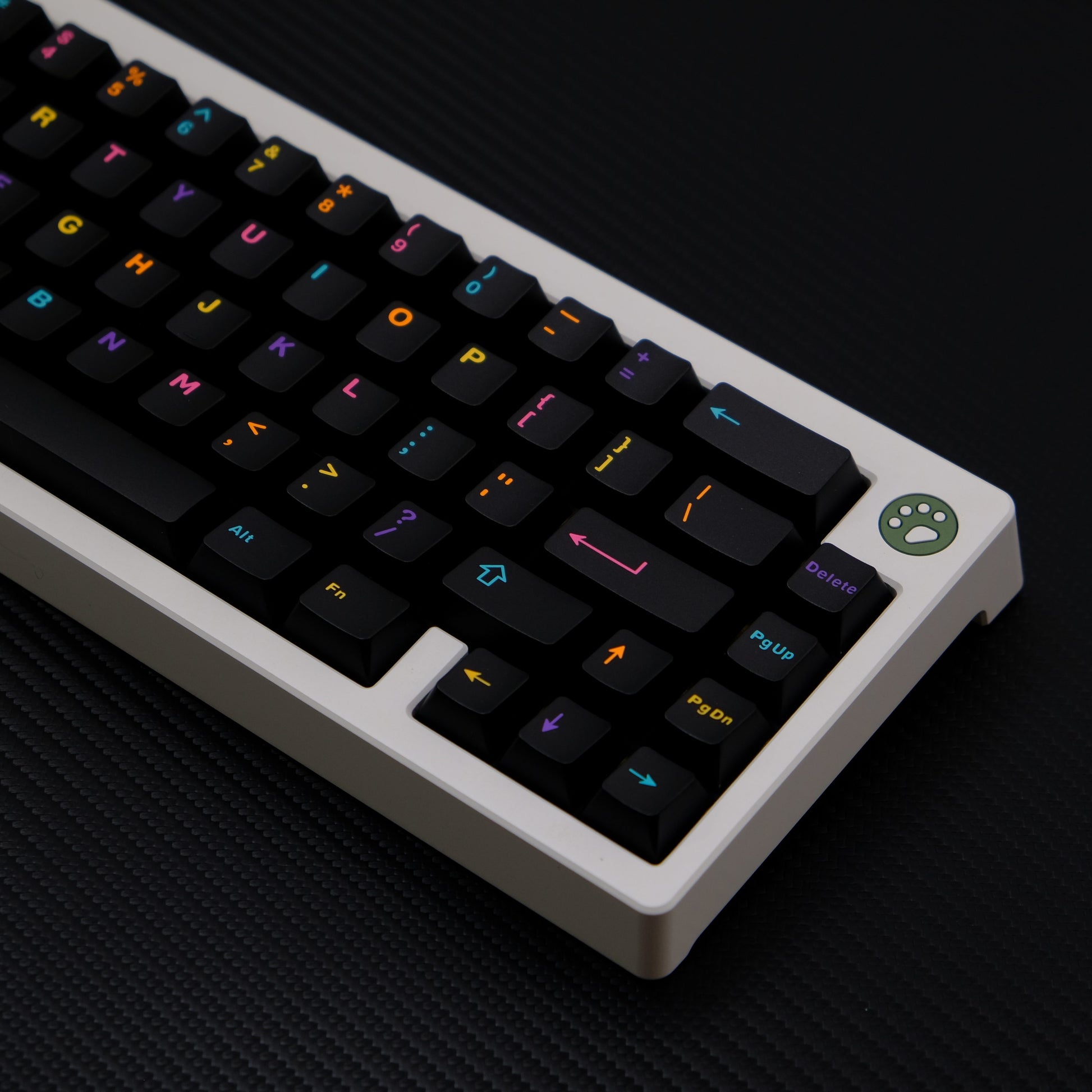 Underworld Black ABS Doubleshot Keycaps - TypeHero