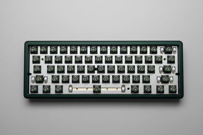 Retro Terminus Gateron GT60 Pro 8k Polling Rate + Frog Mini Legerra + Gateron Jade Emerald Tactile Hall Effect Kit