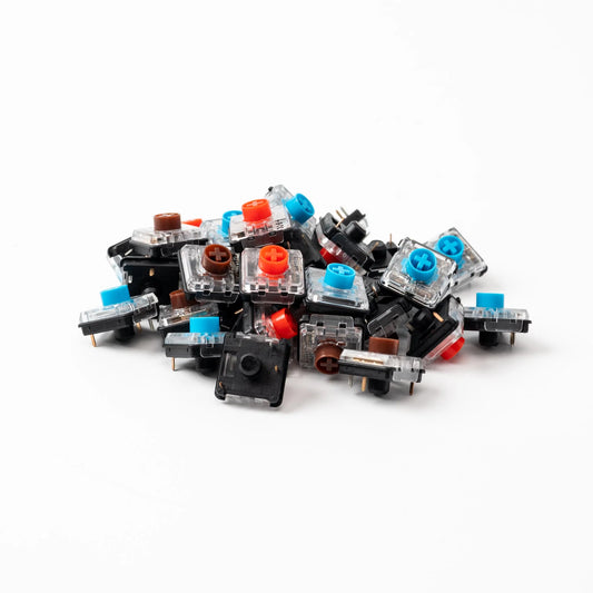 Kailh Choc v2 – Нископрофилни Механични Суичове (Brown / Red / Blue) 10 броя