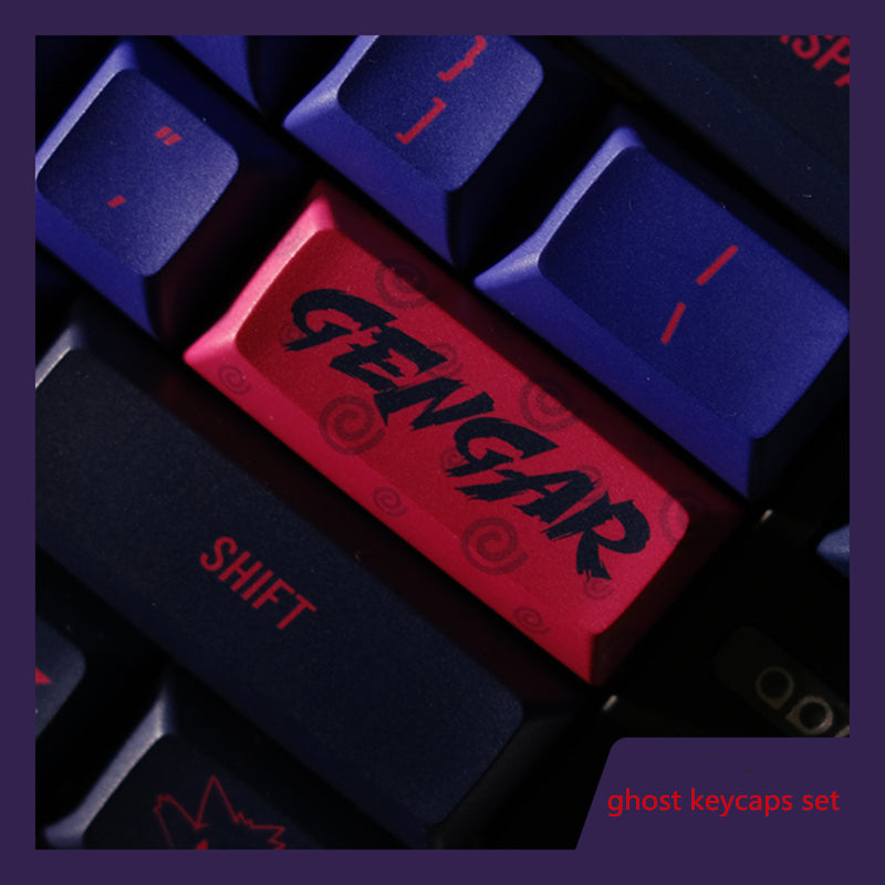 Pokemon Purple Keycaps Gengar KCA Profile