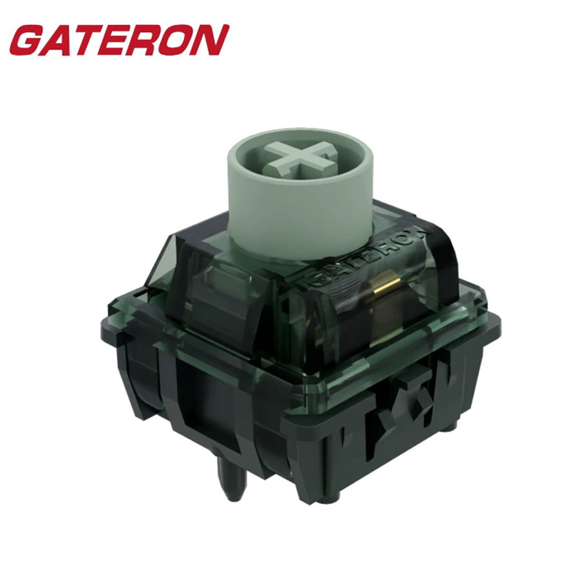 Retro Terminus Gateron GT60 Pro 8k Polling Rate + Frog Mini Legerra + Gateron Jade Emerald Tactile Hall Effect Kit