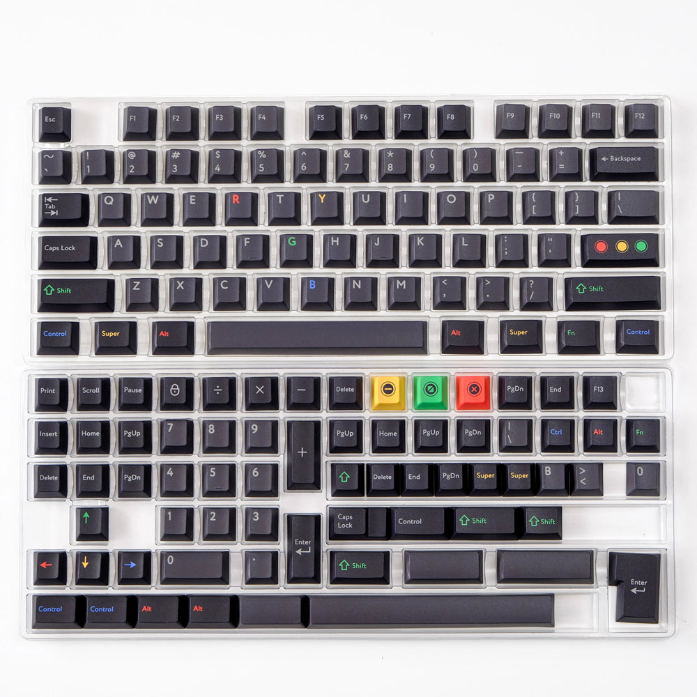 Dark Light Clone PBT Keycaps